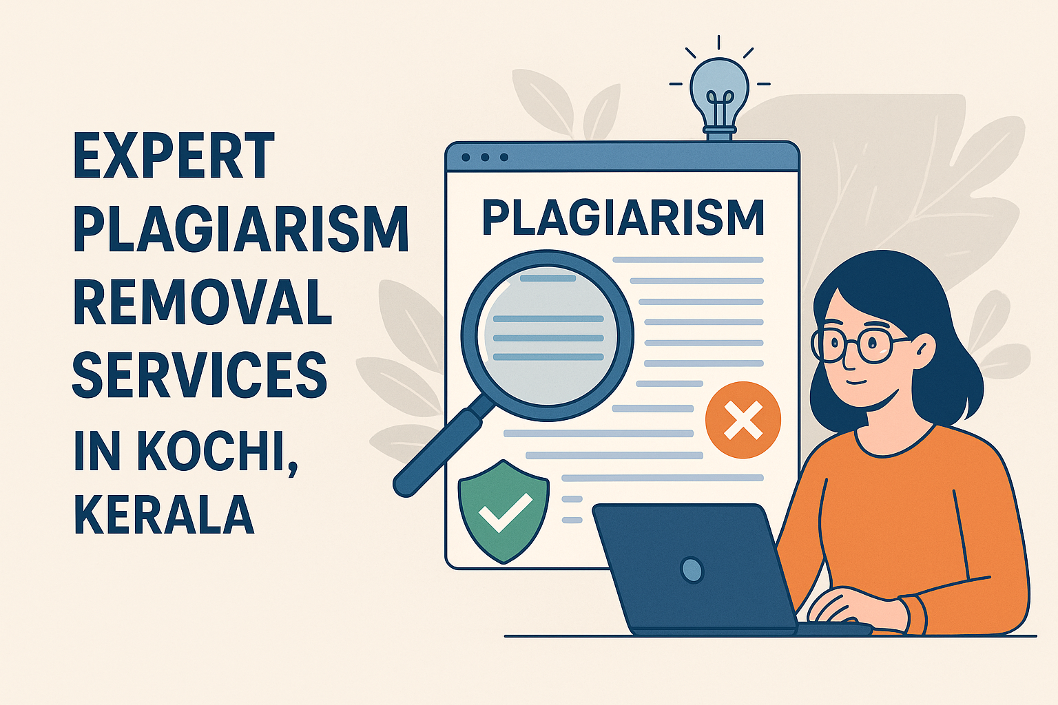 Expert Plagiarism Removal Services in Kochi, Kerala