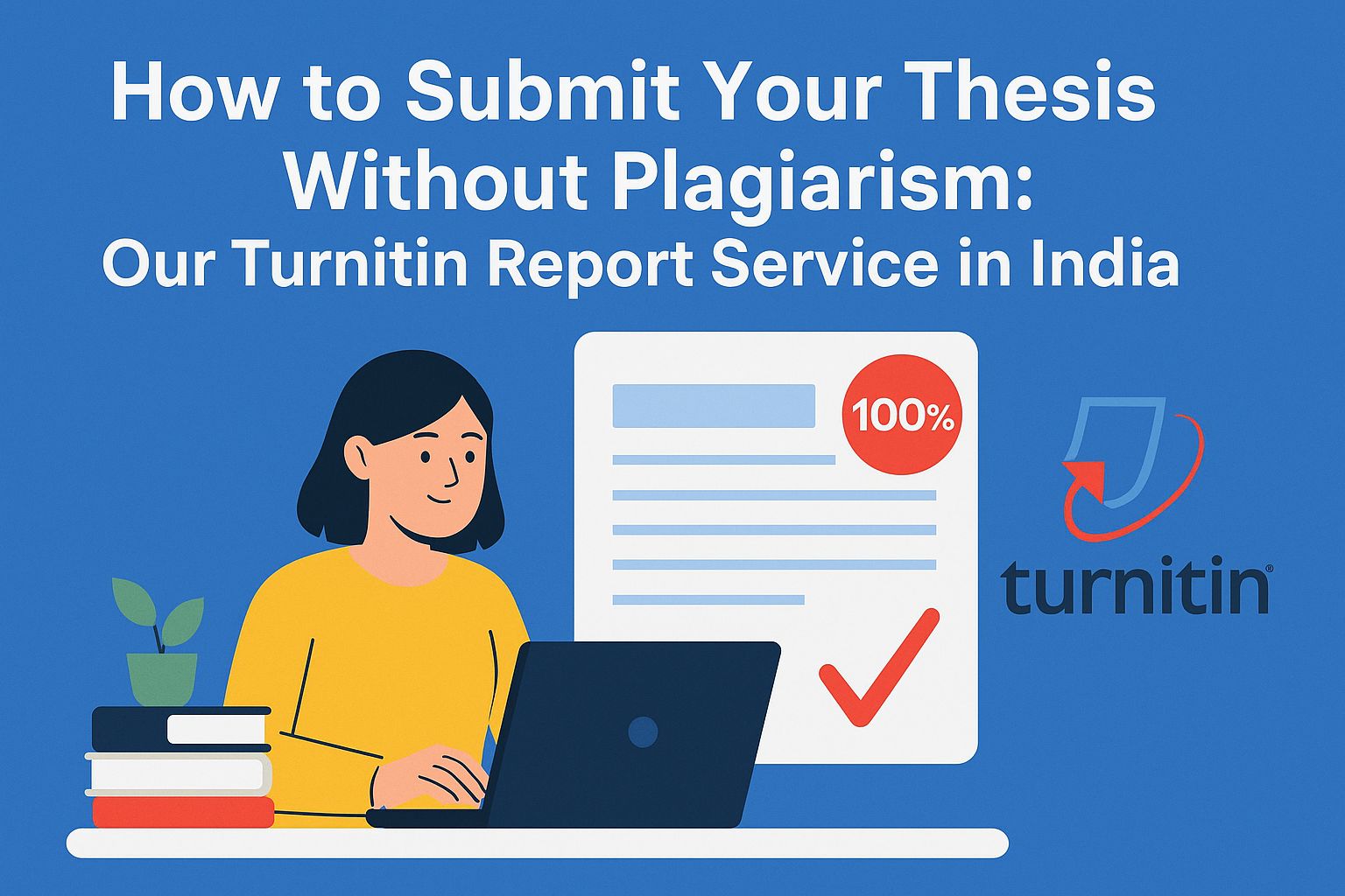 How to Submit Your Thesis Without Plagiarism Our Turnitin Report Service in India