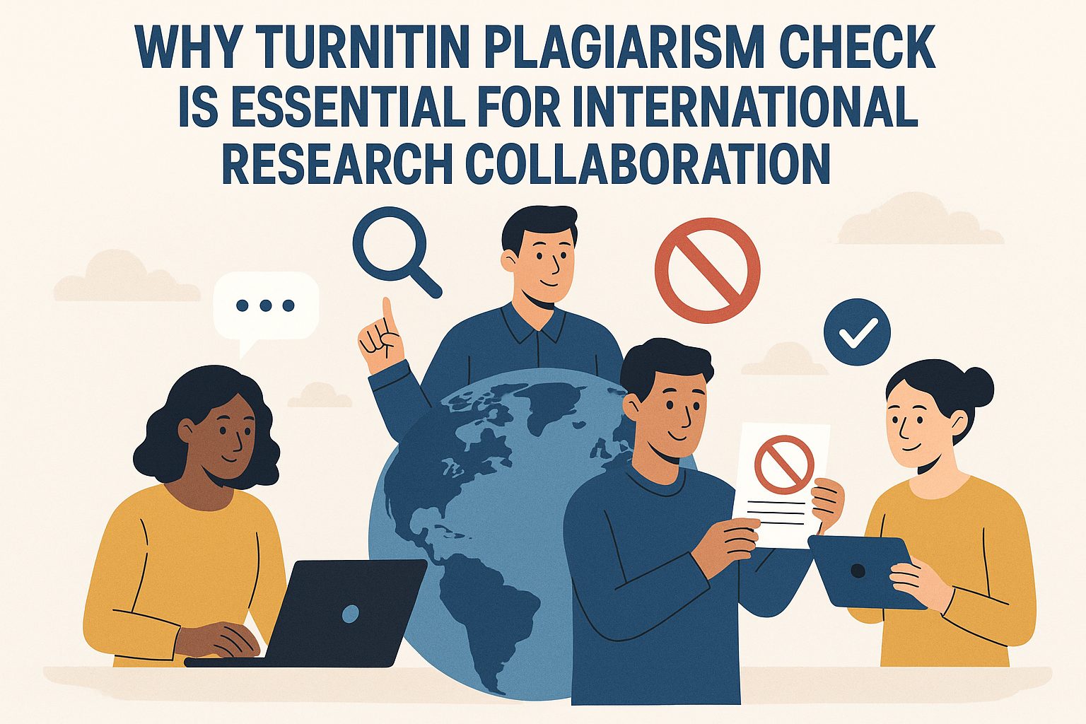 Why Turnitin Plagiarism Check is Essential for International Research Collaboration